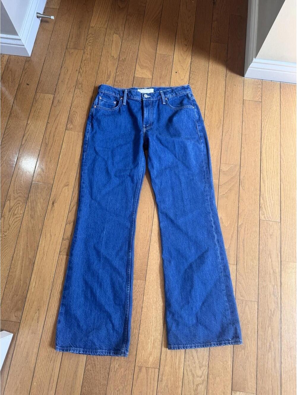 MOTHER The Bookie Sneak Jeans - Scoot This Way - High Rise Bootcut - Size 29